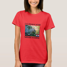 Dinosaurio Estatal De La Camiseta De Misuri