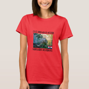 Dinosaurio Estatal De La Camiseta De Misuri