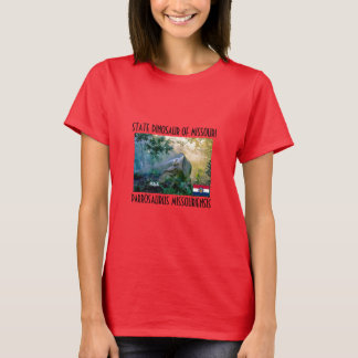 Dinosaurio Estatal De La Camiseta De Misuri