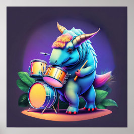 Dinosaurio Guay - Impresión artística