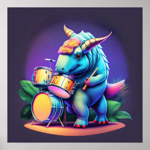 Dinosaurio Guay - Impresión artística