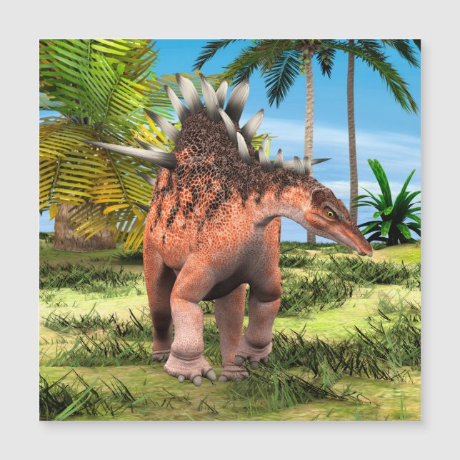 Dinosaurio Kentrosaurus (Anverso)