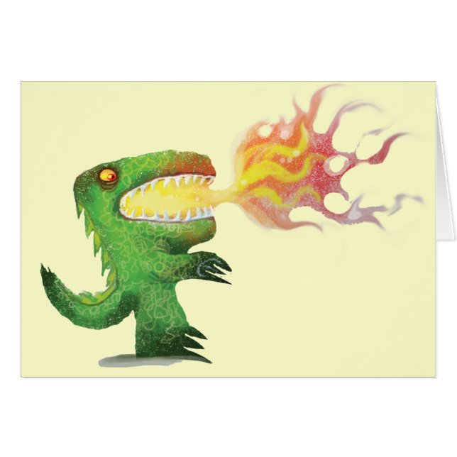 Dinosaurio o dragón de poco t y Abdul Rasheed (Anverso (Horizontal))