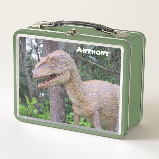 Dinosaurio personalizado - Allosauro  (Anverso)