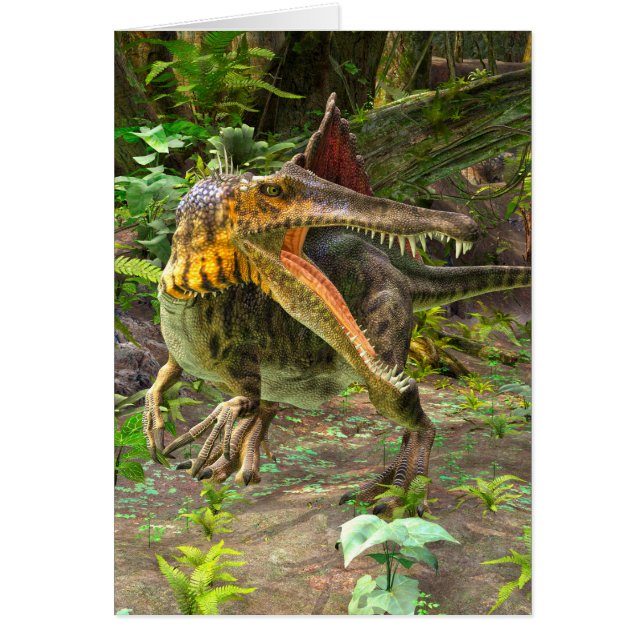 Dinosaurio Spinosaurus (Frente)