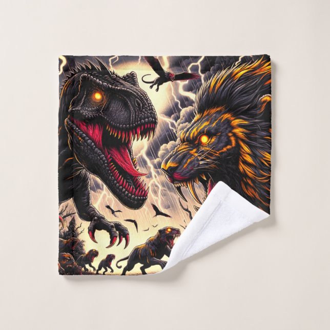 Dinosaurio Y León (Toallita)