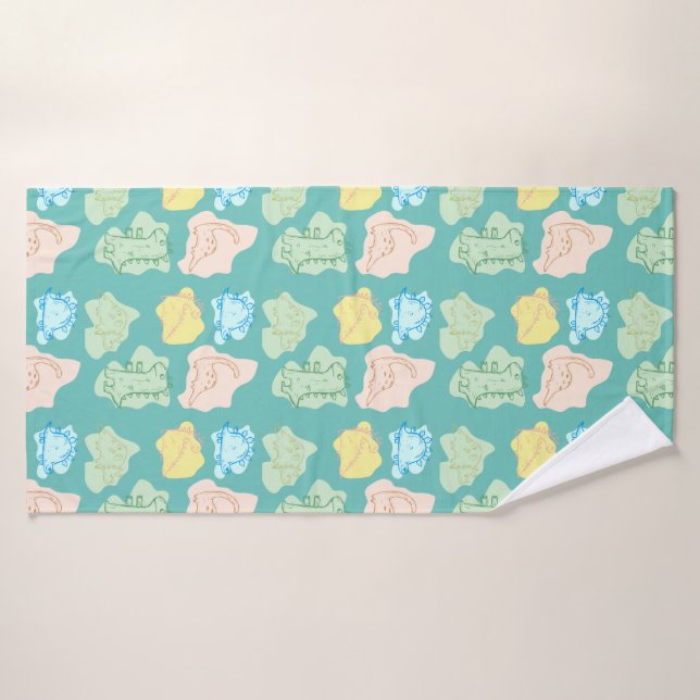 dinosaurios (Toalla de baño)
