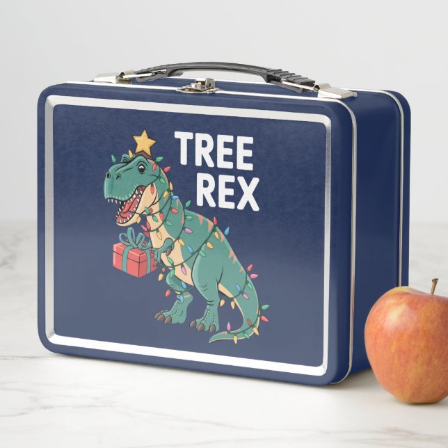 Dinosaurios Árbol de Navidad Rex Pajamas Luces de  (In situ)
