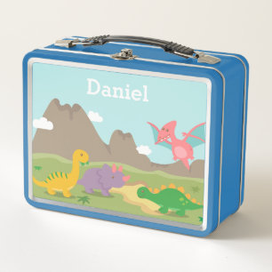 Dinosaurios Coloridos Divertidos Personalizados pa
