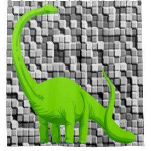 Dinosaurios de cortina de ducha