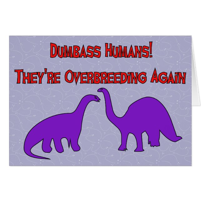 Dinosaurios de Overbreeding (Anverso (Horizontal))
