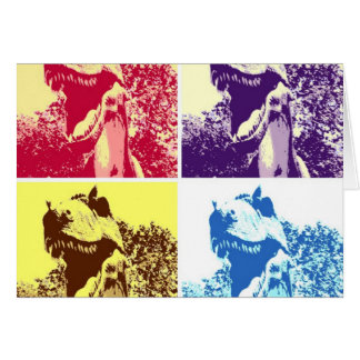 Dinosaurios de Pop Art T-Rex