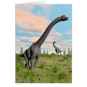 Dinosaurios del Brachiosaurus - 3D rinden