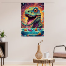 Dinosaurios en el espacio: Posters de la colección