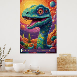 Dinosaurios en el espacio: Posters de la colección