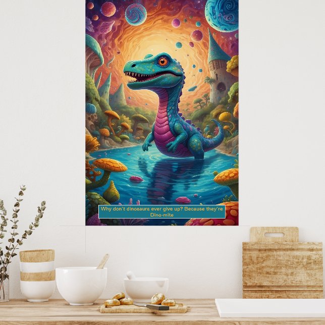 Dinosaurios en el espacio: Posters de la colección (Cocina)