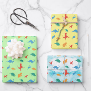 Dinosaurios Hojas de Papel de Aventura