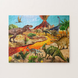 Dinosaurios Jigsaw Puzzle Tyrannosaurus regalo par