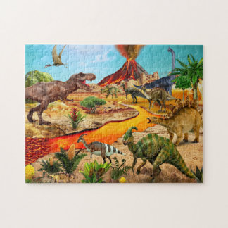 Dinosaurios Jigsaw Puzzle Tyrannosaurus regalo par