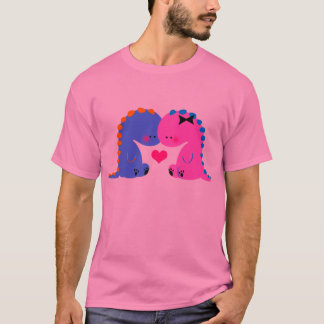 Dinosaurios lindos de //de la camisa del