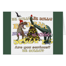 Dinosaurios Navideños Estresantes