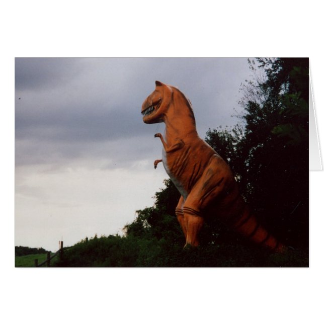 Dinosaurios que vagan por la tierra (Anverso (Horizontal))