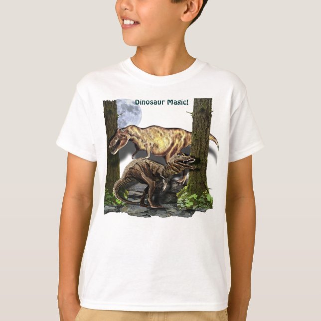 DINOSAURIOS T-REX, ÁRBOLES Y CAMISETAS DE Tee Rex (Anverso)
