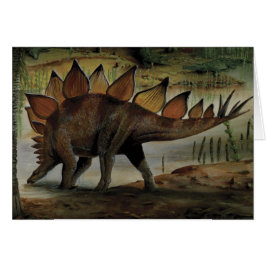 Dinosaurios vintage, Stegosaurus, cola con espigas