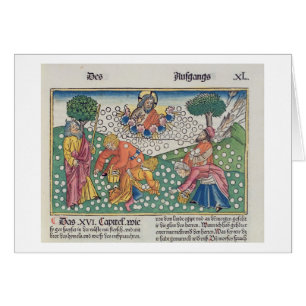 Dios 13-22 del éxodo 16 proporciona las codornices