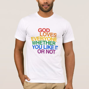 DIOS AMA A TODOS - Camiseta