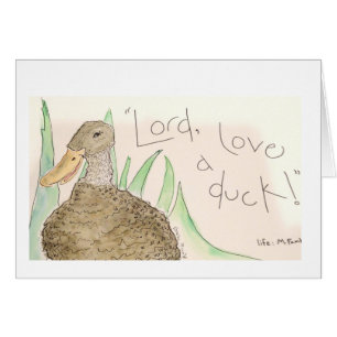 ¡Dios ame a un pato!