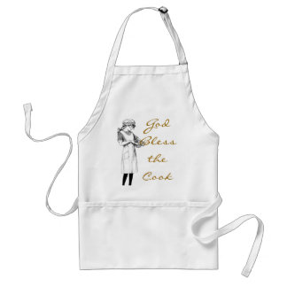 Dios bendice el delantal del cocinero
