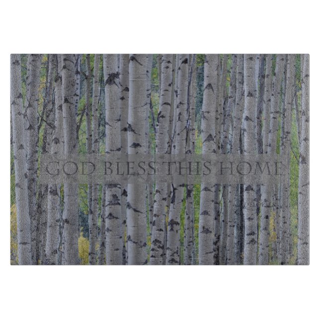 Dios bendice esta tabla de cortar casera de los (Anverso)