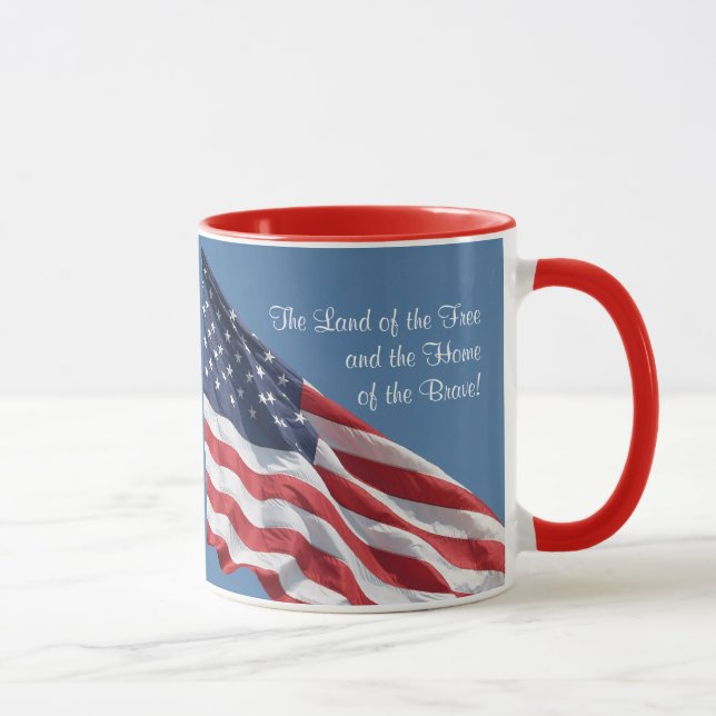 Dios bendice la taza de América (Derecha)