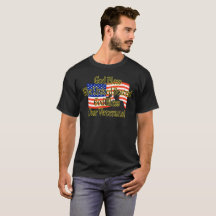 DIOS BENDICE NUESTRA CAMISETA DE LOS VETERANOS