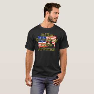 DIOS BENDICE NUESTRA CAMISETA DE LOS VETERANOS
