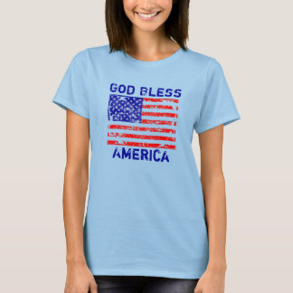 Dios bendiga a Estados Unidos con camiseta