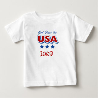 Dios bendiga a la camiseta de un bebé de Estados U