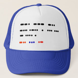 Dios bendiga al Gorra del Código Morse de Estados