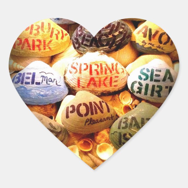 Dios bendiga al Pegatina de la costa de Jersey (Anverso)