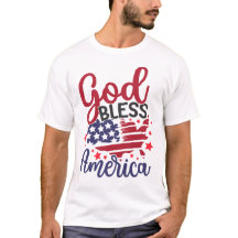 Dios bendiga la camiseta de Estados Unidos