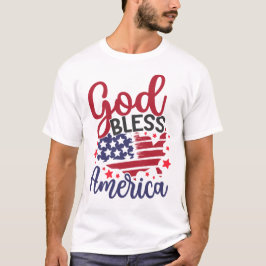 Dios bendiga la camiseta de Estados Unidos