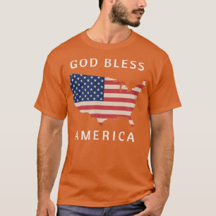 Dios bendiga la camiseta de Estados Unidos