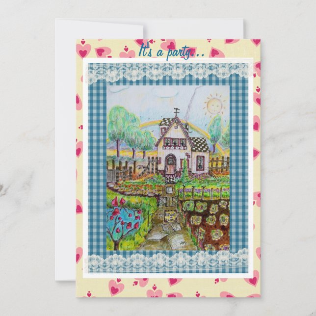 Dios bendiga nuestra invitación a casa (Anverso)