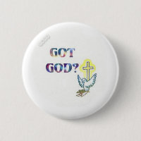 ¿Dios conseguido? Botón