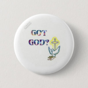 ¿Dios conseguido? Botón
