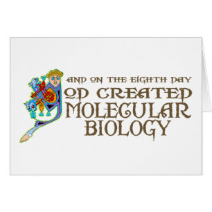 Dios creó biología molecular