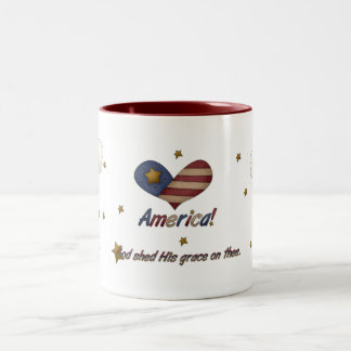 Dios de América vertió su taza de la tolerancia