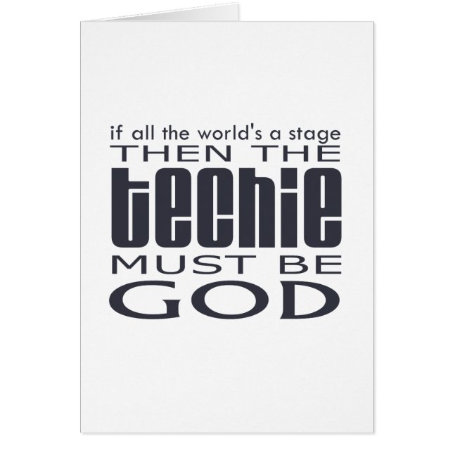 Dios de Techie (Frente)