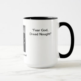 Dios del miedo, nada de Dred - taza de la cita de